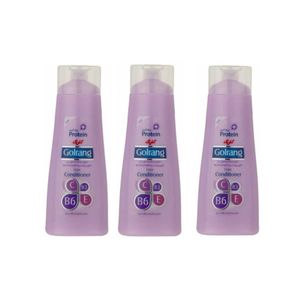 نرم کننده مو گلرنگ مدل plus protein حجم 300 میلی لیتر بسته 3 عددی