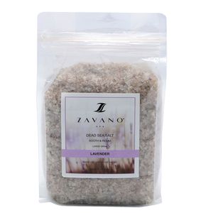 نمک اسپا زاوانو مدل lavender وزن 1100 گرم