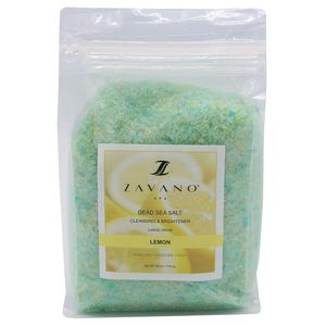 نمک اسپا زاوانو مدل lemon وزن 1100 گرم