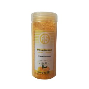 نمک حمام آس مدل lemon وزن 900 گرم