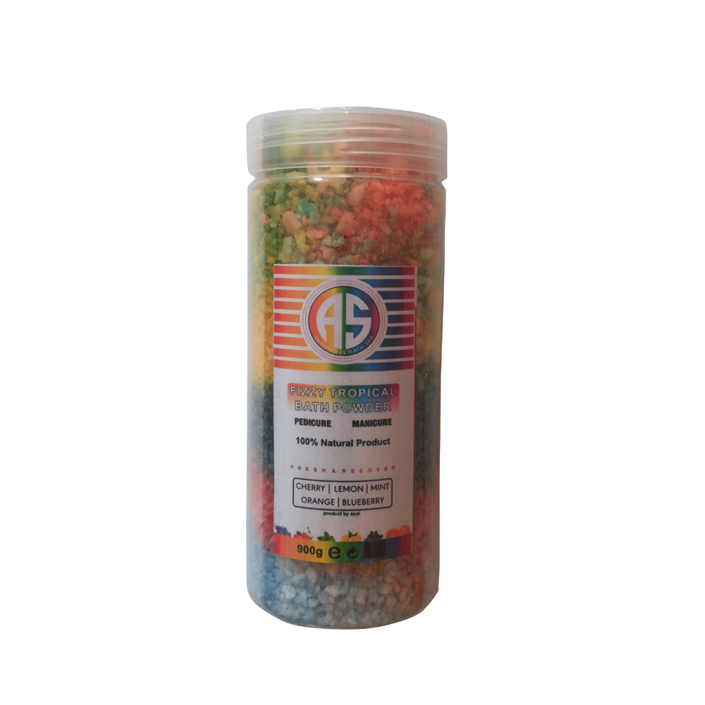 نمک حمام آس مدل mixed وزن 900 گرم