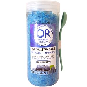 نمک حمام اور مدل blueberry وزن 800 گرم