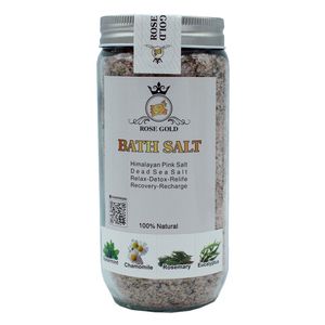 نمک حمام رز گلد مدل mix 4 وزن 650 گرم