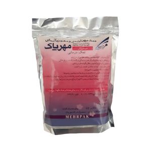 نمک حمام مهرپاک مدل pure وزن ۵۰۰ گرم