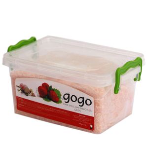 نمک دریایی حمام گوگو مدل strawberry وزن 1500 گرم