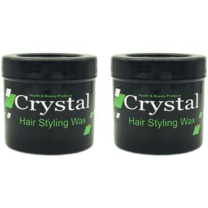 واکس مو کریستال مدل styling حجم 200 میلی لیتر مجموعه 2 عددی