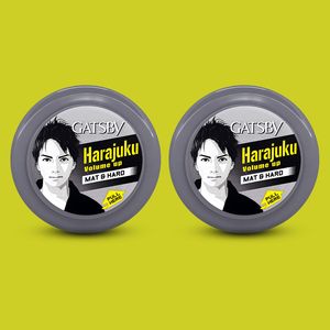 واکس مو گتسبی مدل harajuku حجم 75 میلی لیتر مجموعه 2 عددی