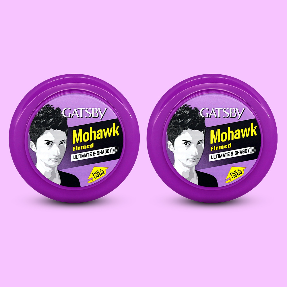 واکس مو گتسبی مدل mohawk حجم 75 میلی لیتر مجموعه 2 عددی