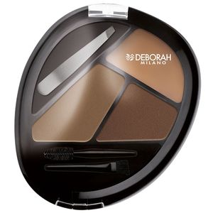 پالت سایه ابرو دبورا مدل perfect kit brunette شماره 02