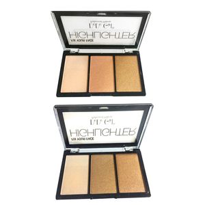 پالت هایلایتر دودو گرل مدل professional makeup مجموعه دو عددی
