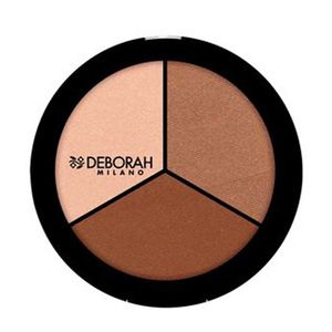 پالت کانتورینگ دبورا سری trio مدل light rose skin