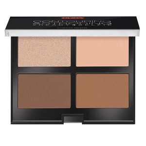 پالت کانتورینگ پوپا سری strobing palette مدل dark skin شماره 03