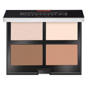 پالت کانتورینگ پوپا سری strobing palette مدل light skin شماره 01