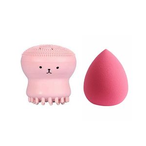 پد آرایشی و برس پاک کننده صورت مدل zr 0