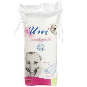 پد آرایشی یونی لد مدل peeling and cleansing بسته 50 عددی