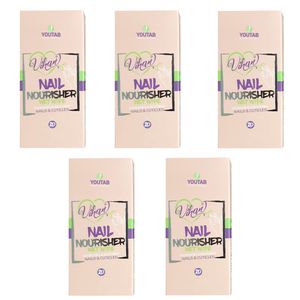 پد تقویت کننده ناخن ویهان مدل nourisher 5 مجموعه 5 عددی