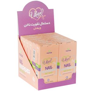 پد تقویت کننده ناخن ویهان مدل nourisher مجموعه 12 عددی