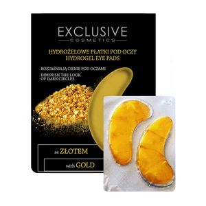 پد قوی دور چشم حاوی طلا اکسکلوسیو مدل gold extract