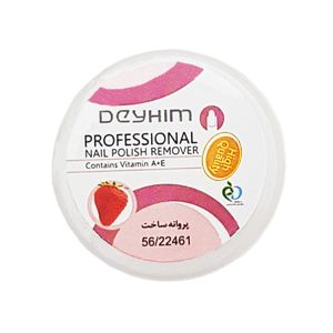 پد لاک پاک کن دیهیم مدل توت فرنگی کد dh002 بسته 30 عددی