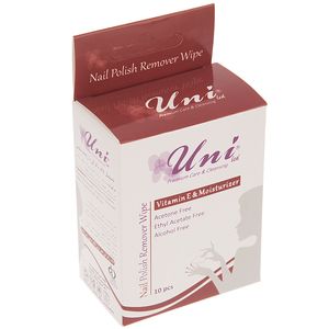 پد لاک پاک کن یونی لد مدل vitamin e and moisturizer بسته 10عددی