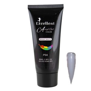 پلی ژل کاشت ناخن اکسلنت مدل p04 حجم 60 میلی لیتر