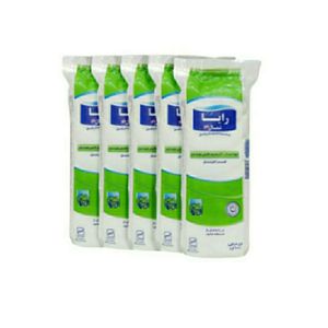 پنبه آرایشی رایا مدل bm وزن 100 گرم مجموعه 5 عددی