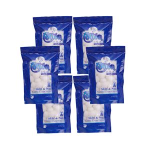 پنبه آرایشی وریا طب مدل cb100b مجموعه 6 عددی