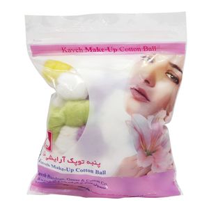 پنبه آرایشی کاوه مدل گل
