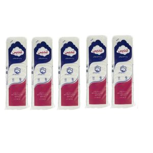 پنبه هیدروفیل تندیس کد 01 وزن 100 گرم بسته 5 عددی