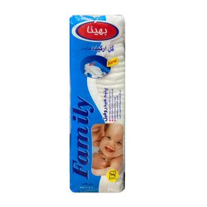 پنبه گل ارکیده مدل m 58 وزن 200 گرم بسته 5 عددی