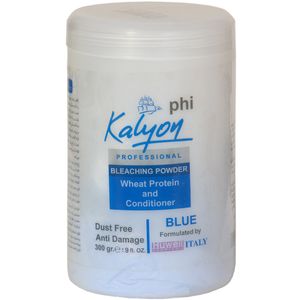 پودر بی رنگ کننده مو کالیون مدل blue حجم 300 میلی لیتر