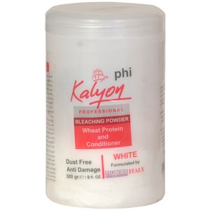 پودر بی رنگ کننده مو کالیون مدل white حجم 300 میلی لیتر