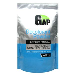 پودر بی رنگ کننده مو گپ مدل white حجم 500 گرم