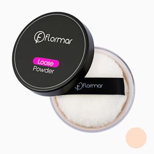 پودر تثبیت کننده آرایش فلورمار مدل loose powder شماره 01