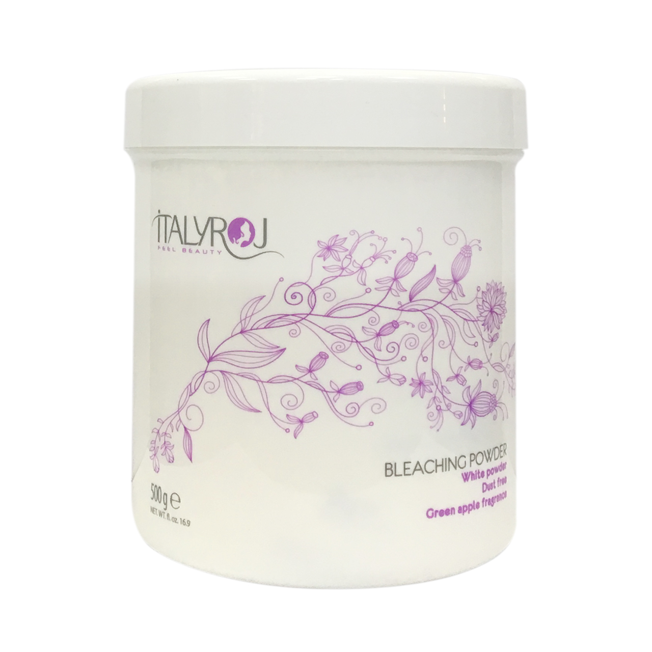 پودر دکلره ایتالی رژ مدل bleaching powder حجم 500 گرم