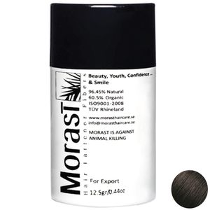 پودر پرپشت کننده مو مورست مدل black وزن 12.5 گرم رنگ مشکی