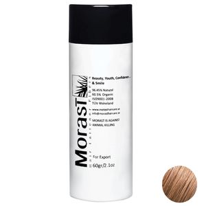 پودر پرپشت کننده مو مورست مدل light brown وزن 60 گرم رنگ قهوه ای روشن