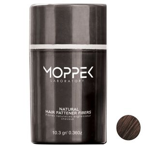 پودر پرپشت کننده مو موپک مدل dark brown وزن 10.3 گرم رنگ قهوه ای تیره