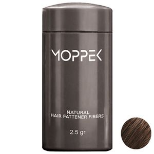 پودر پرپشت کننده مو موپک مدل medium brown وزن 2.5 گرم رنگ قهوه ای متوسط