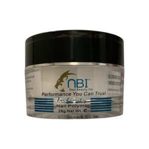 پودر کاشت ناخن ان بی آی مدل perfect peach وزن 28 گرم
