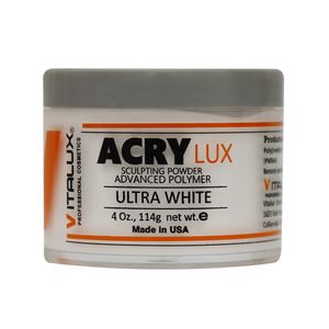 پودر کاشت ناخن ویتا لوکس مدل ultra_w وزن 114 گرم