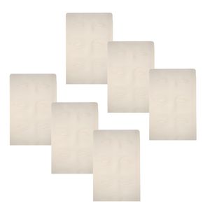 پوست مصنوعی تتو چشم و ابرو کد 001 مجموعه 6 عددی