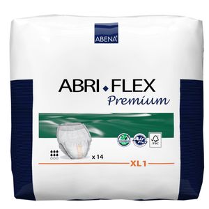 پوشک شورتی بزرگسال ابری فلکس مدل xl1 بسته 14 عددی