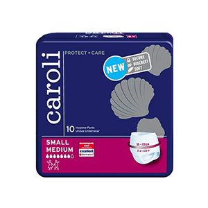 پوشینه شورتی بزرگسال کرولی مدل protect plus care سایز m بسته 10 عددی