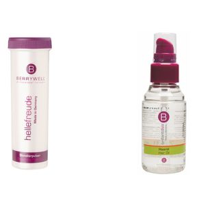 پک آرایشی استاویتا طرح 18 مجموعه دو عددی: پودر دکلره بریول مدل hellefreude حجم 101میلی لیتر و روغن مو بریول مدل brilliant diva حجم 51 میلی لیتر