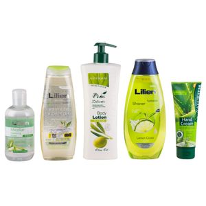 پک بهداشتی مدل لیلین و نچرالیس مجموعه 5 عددی