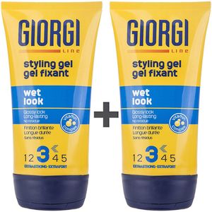 پک ژل موی جیورجی مدل wet look حجم 150 میلی لیتر بسته دو عددی