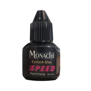 چسب مژه مصنوعی موناچی مدل speed حجم 3.5 میلی لیتر