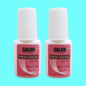 چسب ناخن مصنوعی سالن مدل pros choice وزن 7 گرم مجموعه دو عددی