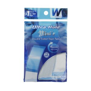 چسب کلاه گیس و پروتز مو اولترا هلد مدل p1006 بسته 72 عددی